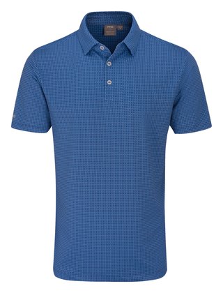 PING Gilmore herr polo, midnight/infinity blue