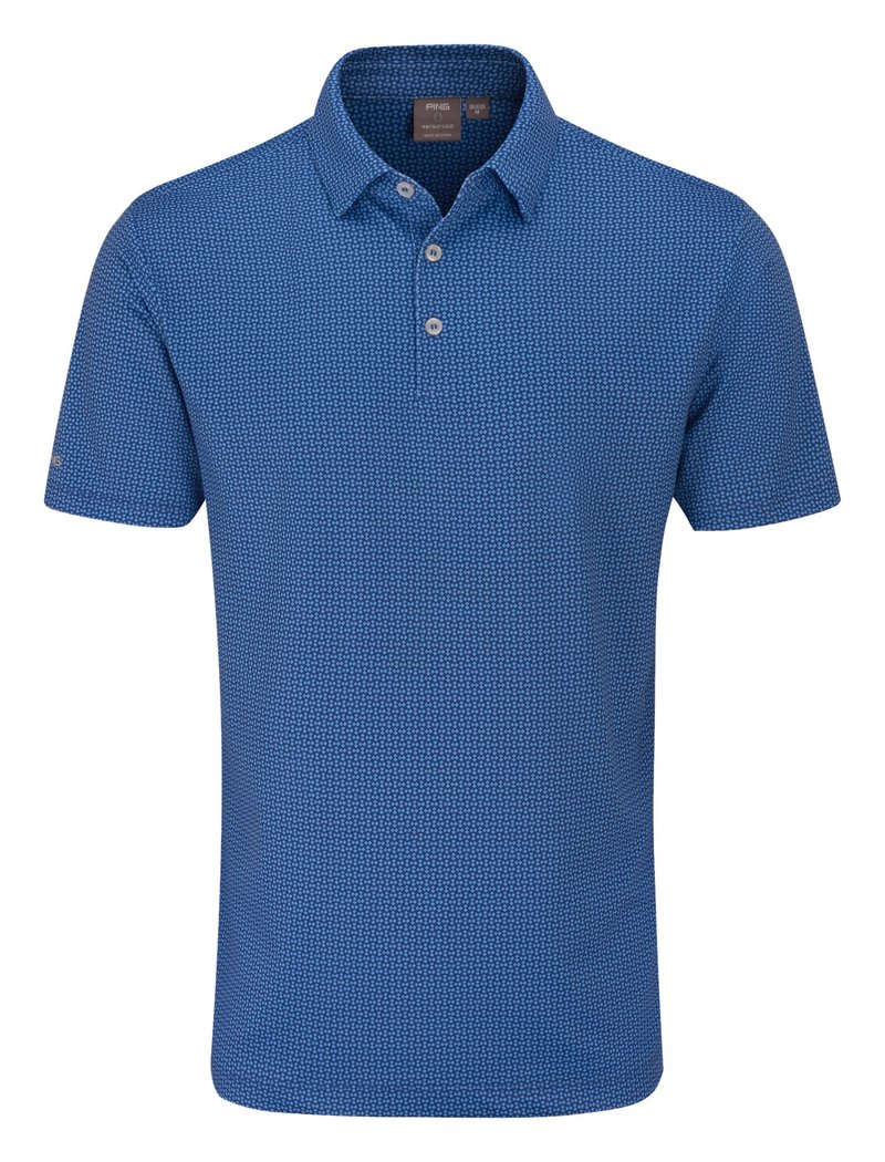 PING Gilmore herr polo, midnight/infinity blue