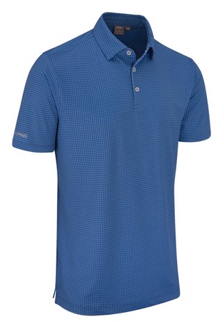 PING Gilmore herr polo, midnight/infinity blue