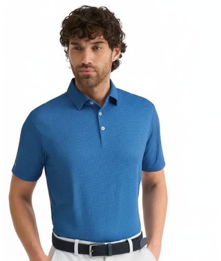 PING Gilmore herr polo, midnight/infinity blue