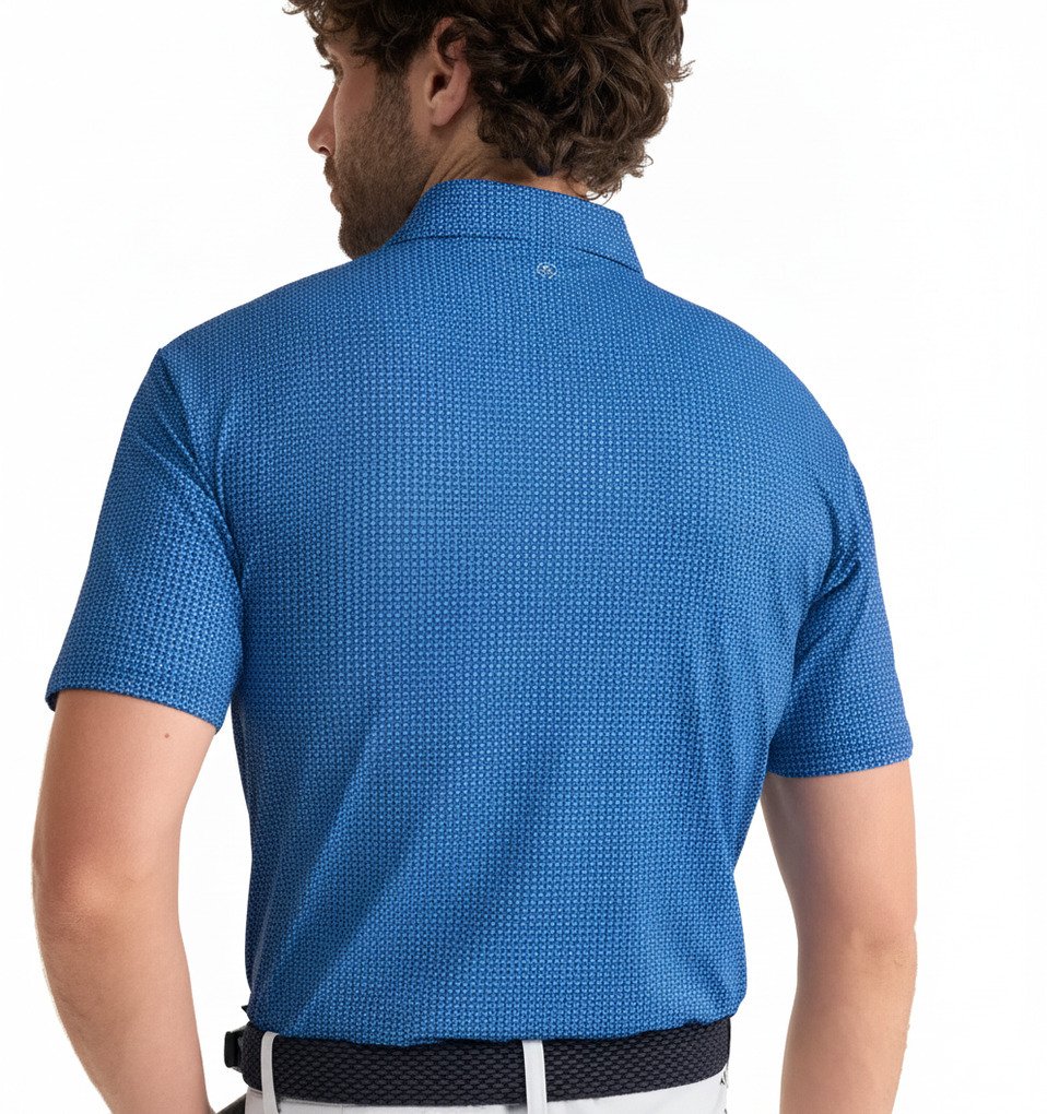 PING Gilmore herr polo, midnight/infinity blue