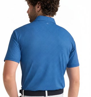 PING Gilmore herr polo, midnight/infinity blue
