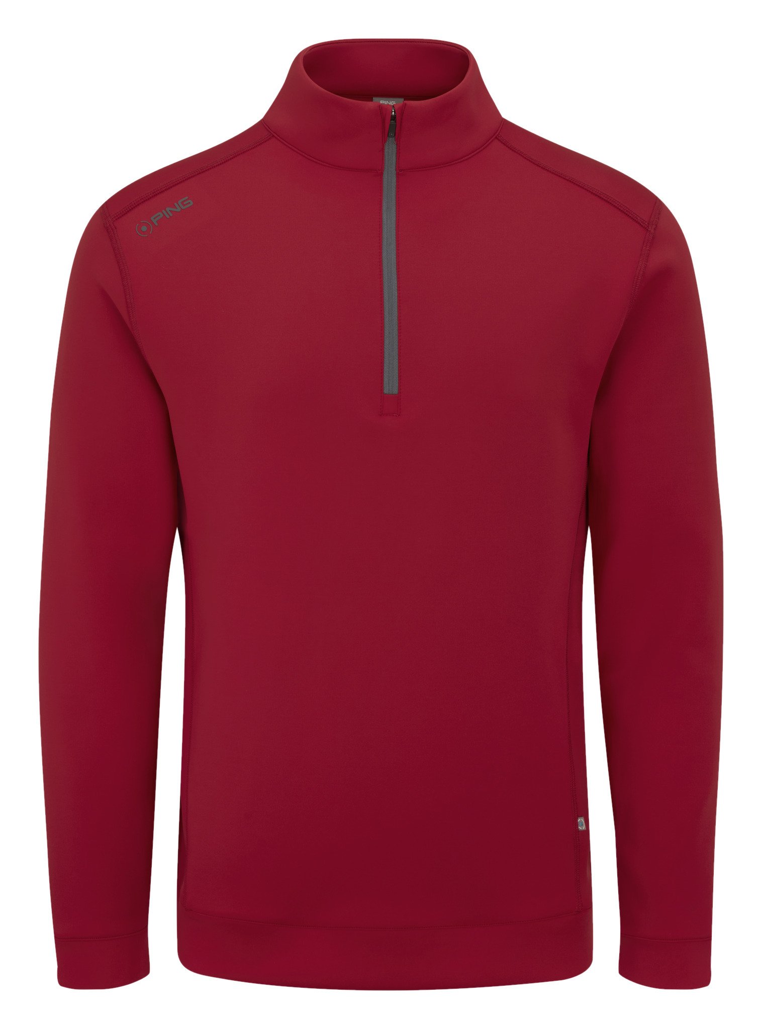 PING Ansel herr sweatshirt, rich red