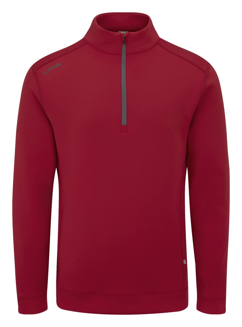 PING Ansel herr sweatshirt, rich red