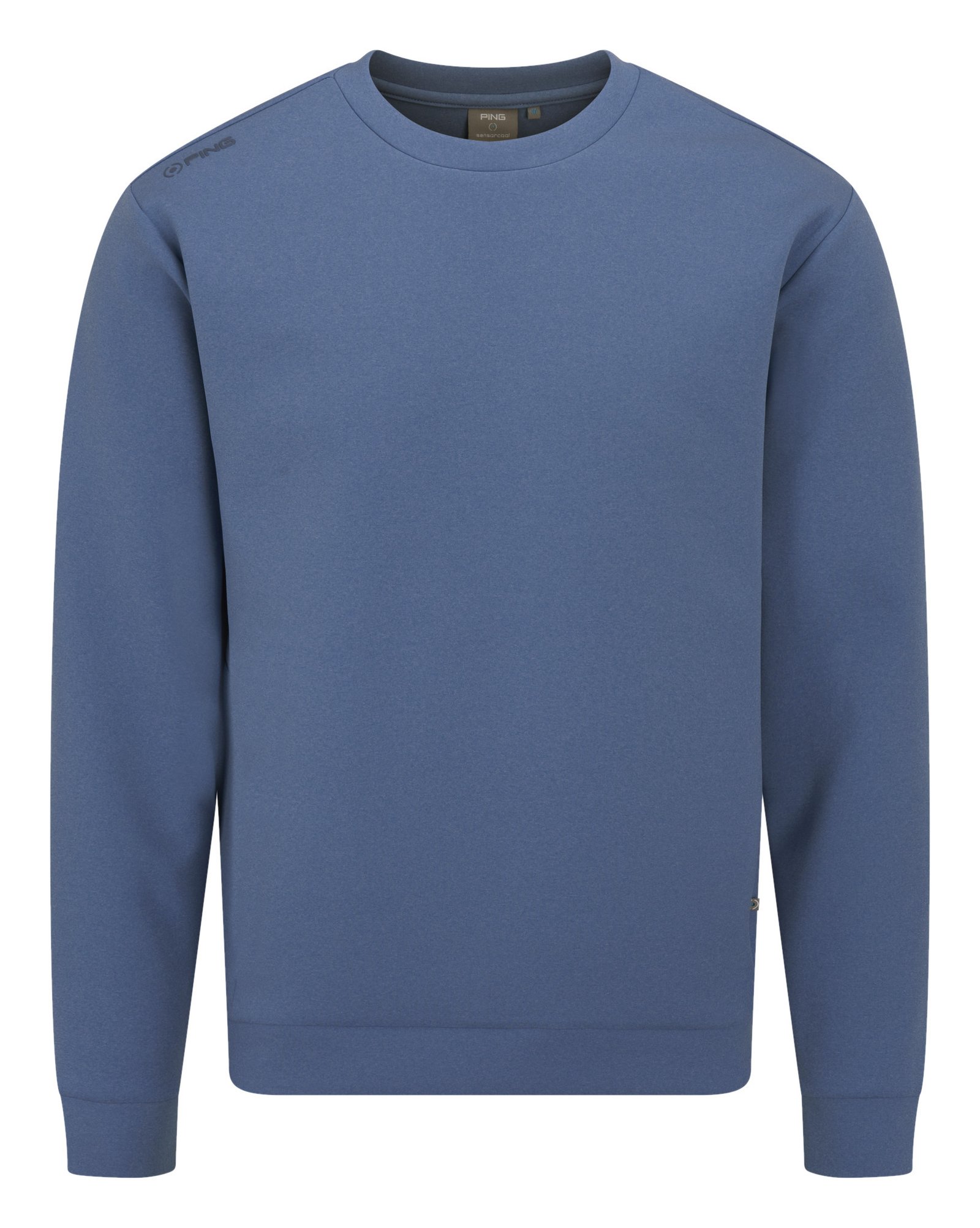 PING Freddie herr sweatshirt, harbour blue marl