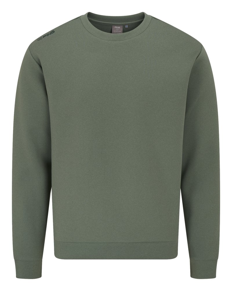 PING Freddie herr sweatshirt, laurel marl