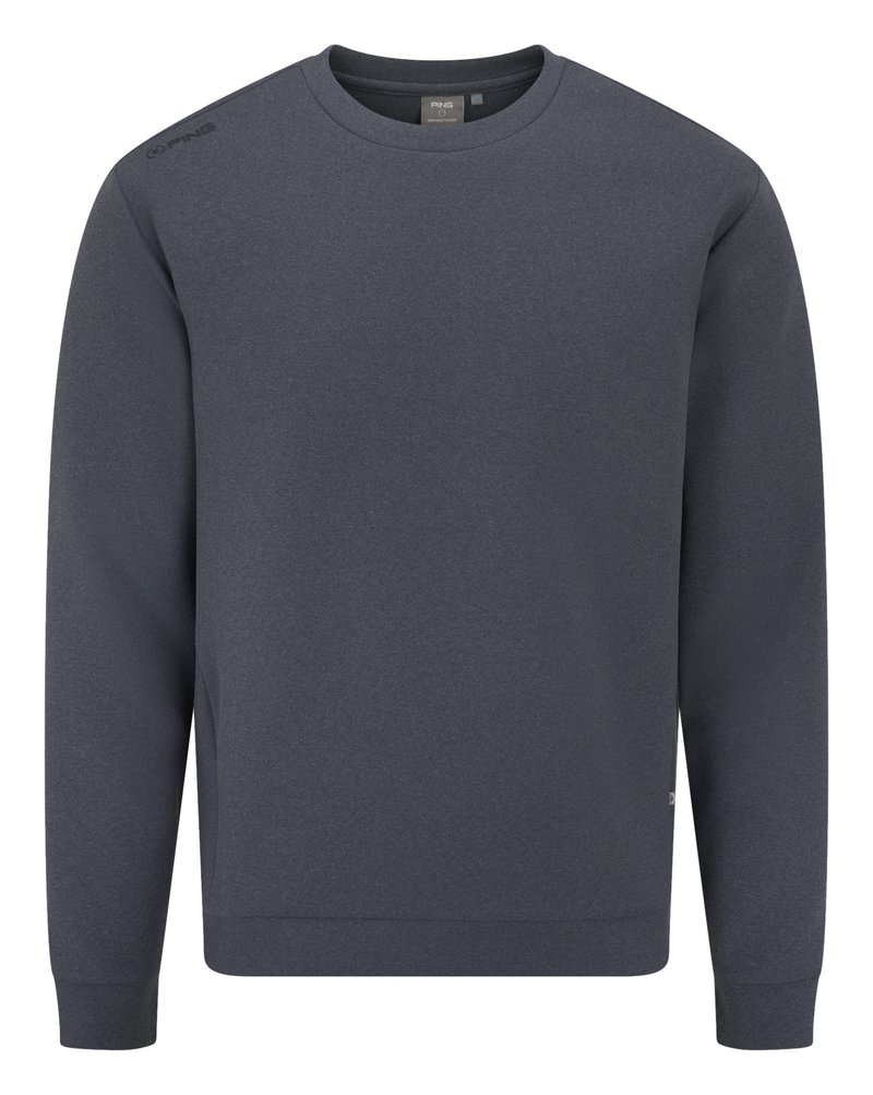 PING Freddie herr sweatshirt, navy marl