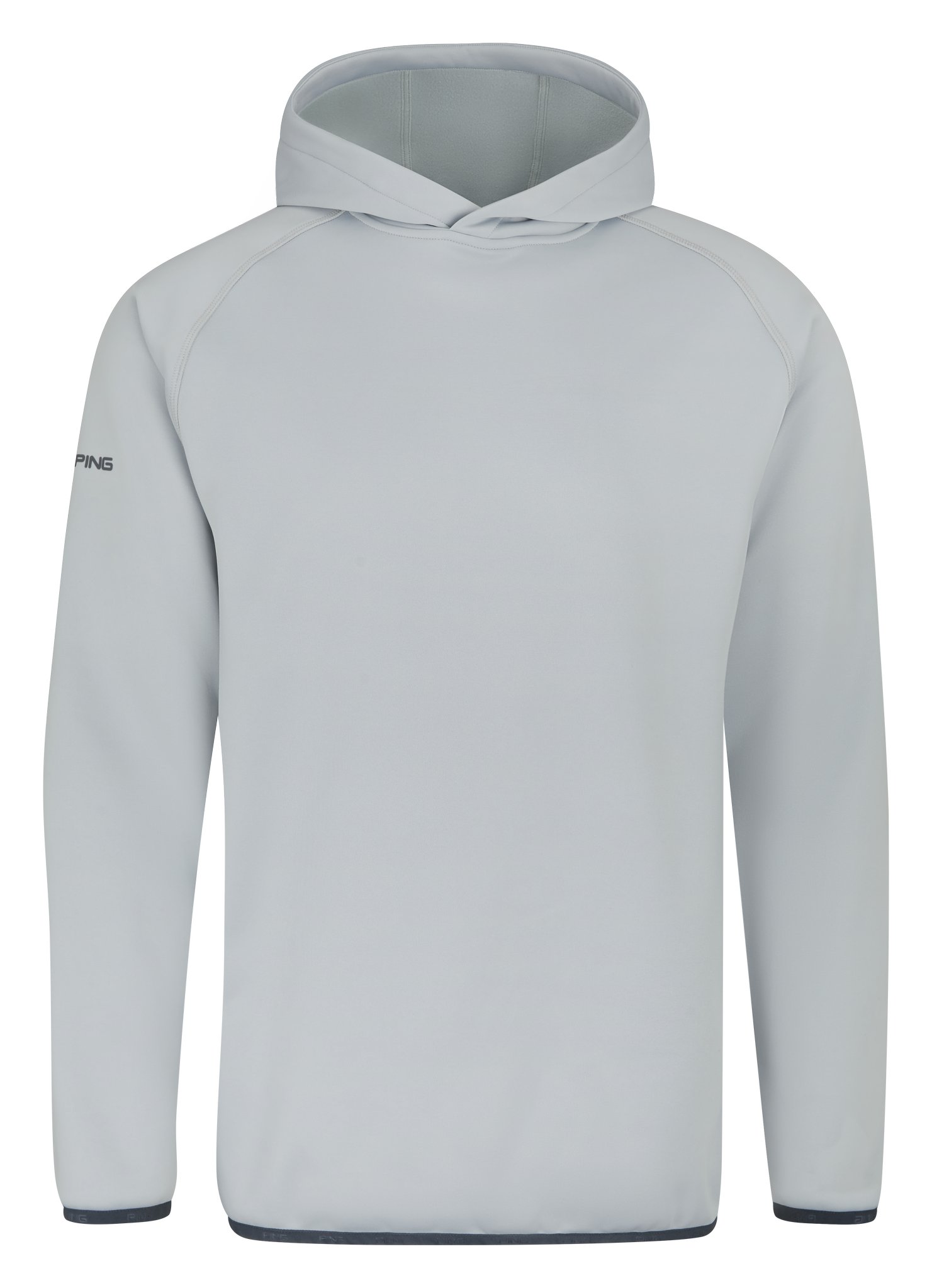 PING Saul herr hoodie sweatshirt, silver