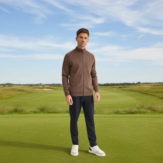PING Gabriel herr sweatshirt, caffee marl