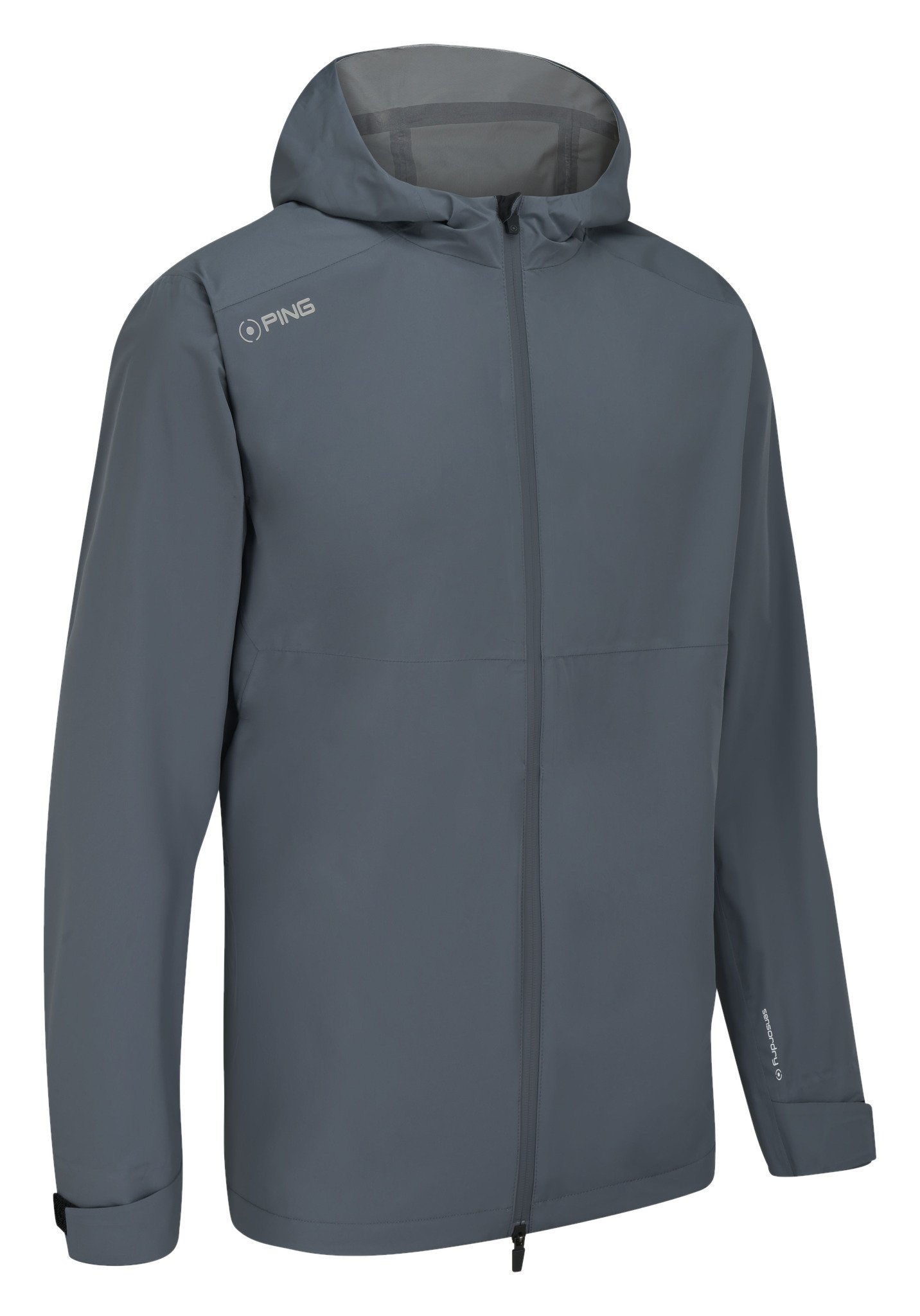 PING AquaDrive Waterproof Hooded herr jacka, carbon