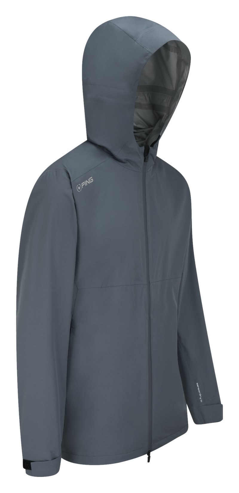 PING AquaDrive Waterproof Hooded herr jacka, carbon