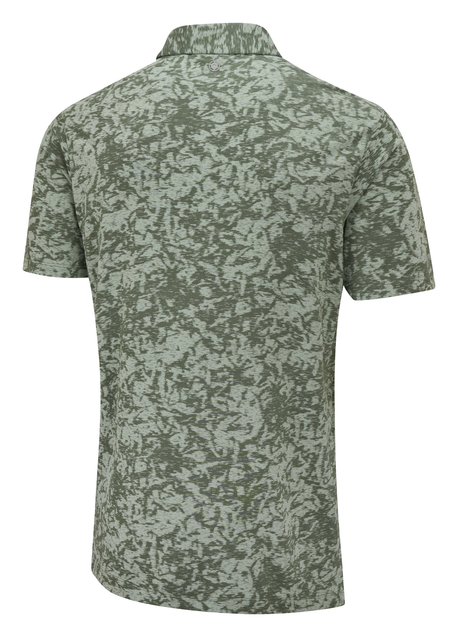PING Marek Camo Jacquard herr polo, jade multi