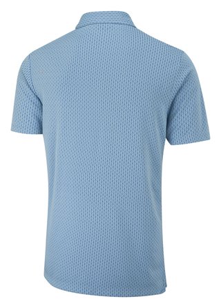 PING Hershel herr polo, dusty blue multi