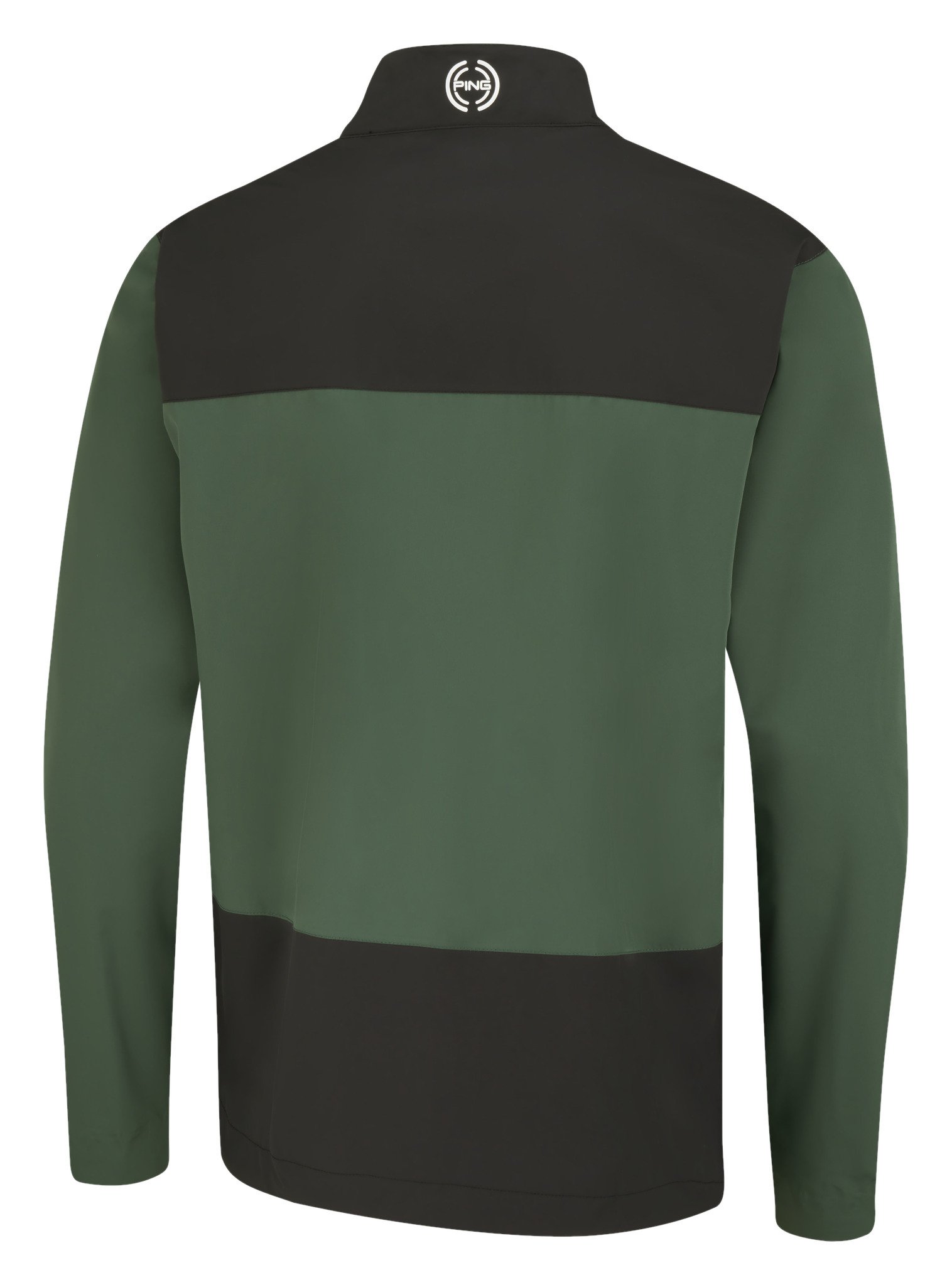 PING AquaDrive Waterproof herr jacka, gorse green/black
