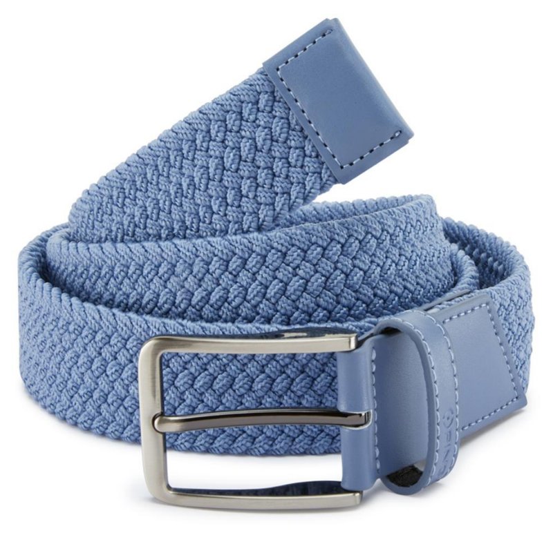 PING Stretch Webbing herrbälte, blue yonder