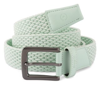 PING Stretch Webbing herrbälte, jade