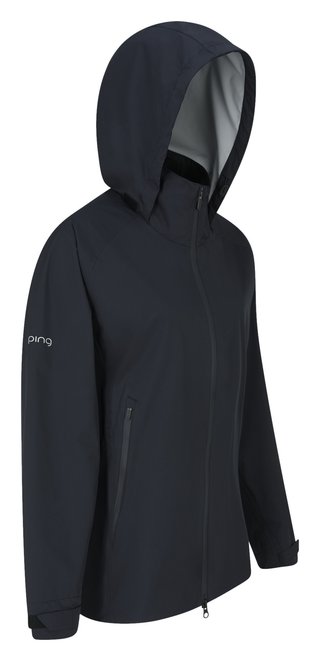 PING AquaDrive Waterproof damjacka, svart