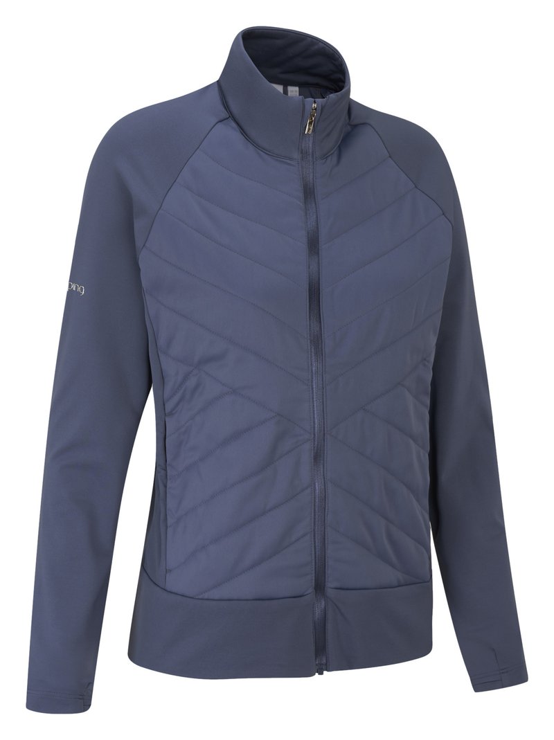 PING Ursula damtröja, blue indigo
