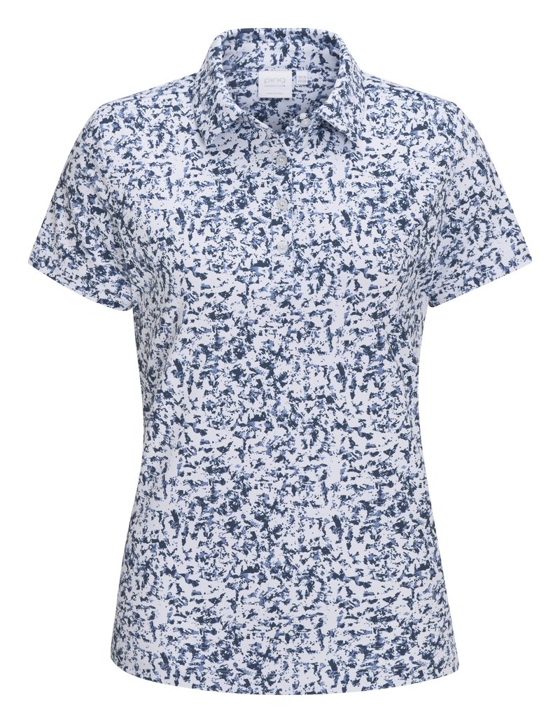 PING Mave dam polo, white multi