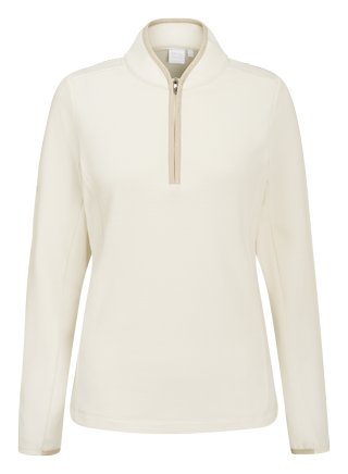 PING Abigale Performance Fleece damtröja, egret