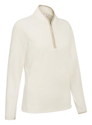 PING Abigale Performance Fleece damtröja, egret