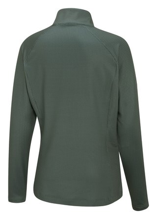 PING Jasmine Printed långärmad damtopp, gorse green/laurel