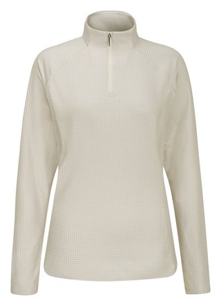 PING Jasmine Printed långärmad damtopp, egret/tawny