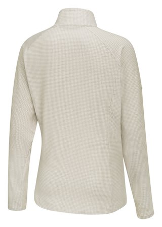 PING Jasmine Printed långärmad damtopp, egret/tawny