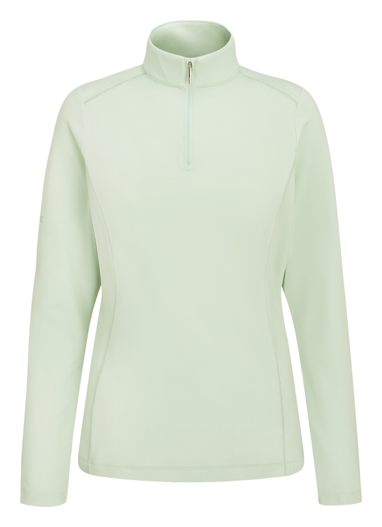 PING Aveline Half Zip damtopp med lång ärm, jade