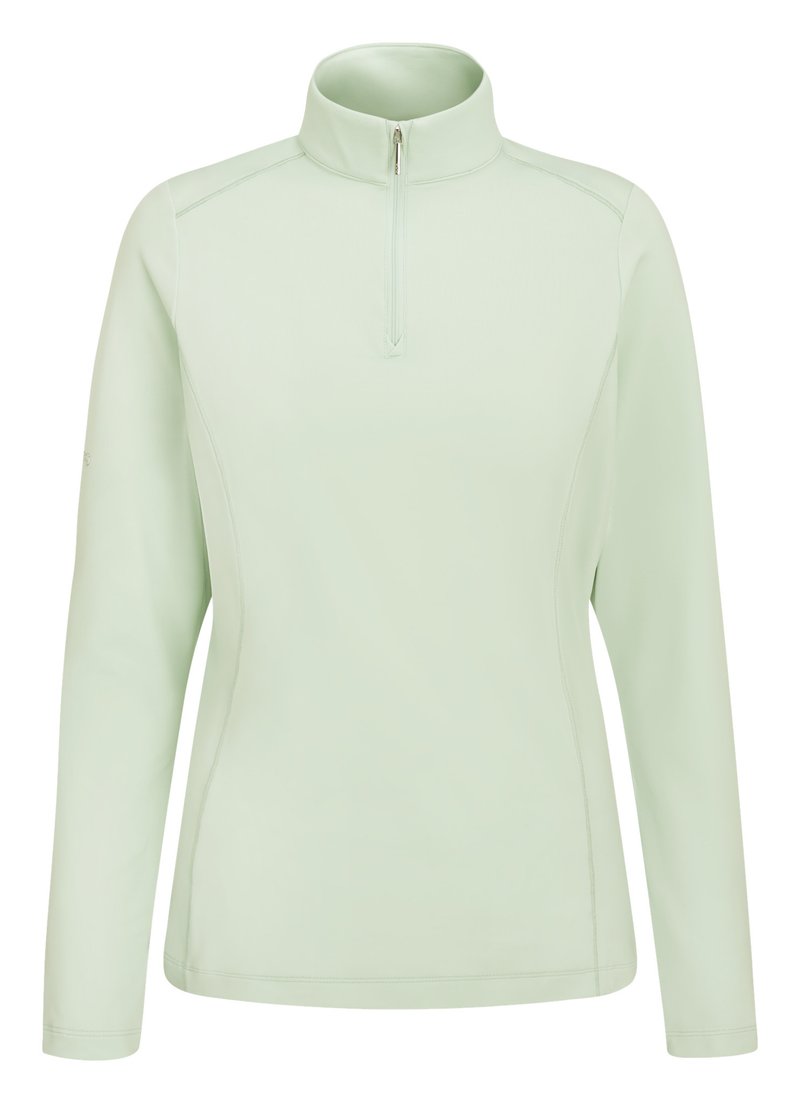PING Aveline Half Zip damtopp med lång ärm, jade