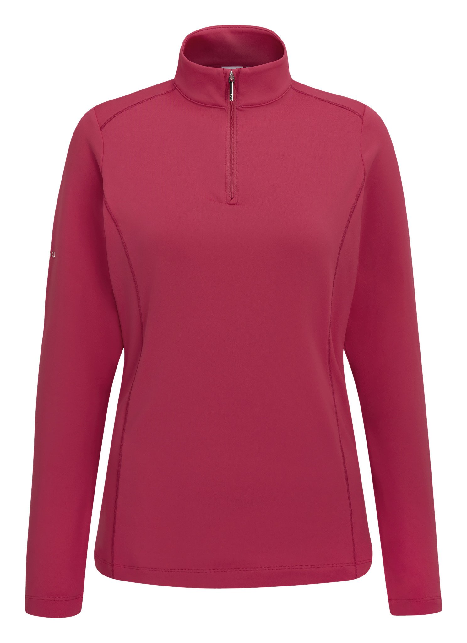 PING Aveline Half Zip damskjorta med lång ärm, freesia