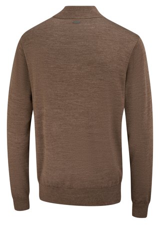 PING Dorset Quarter Zip herr tröja, coffee marl