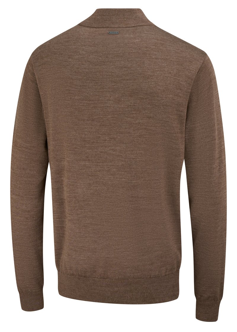 PING Dorset Quarter Zip herr tröja, coffee marl