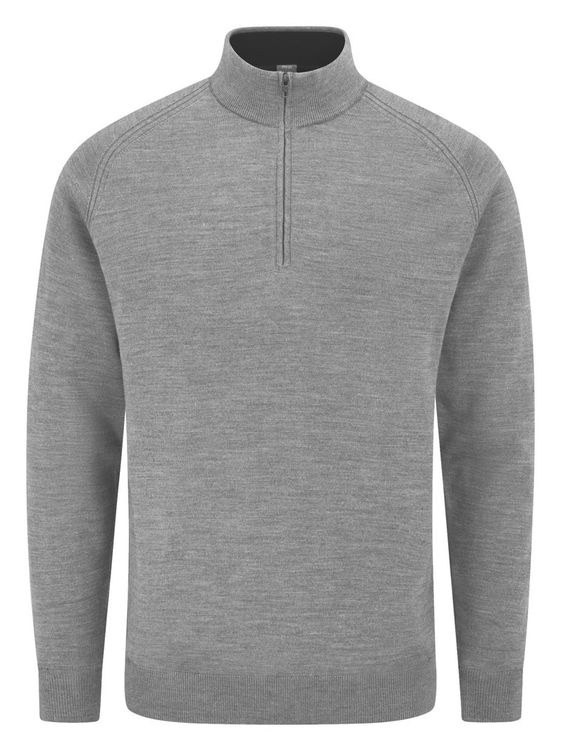PING Hugh herr midlayer sweatshirt, french grey marl