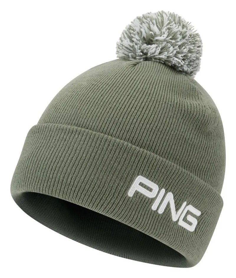 PING Cresting Knit herr vintermössa, laurel