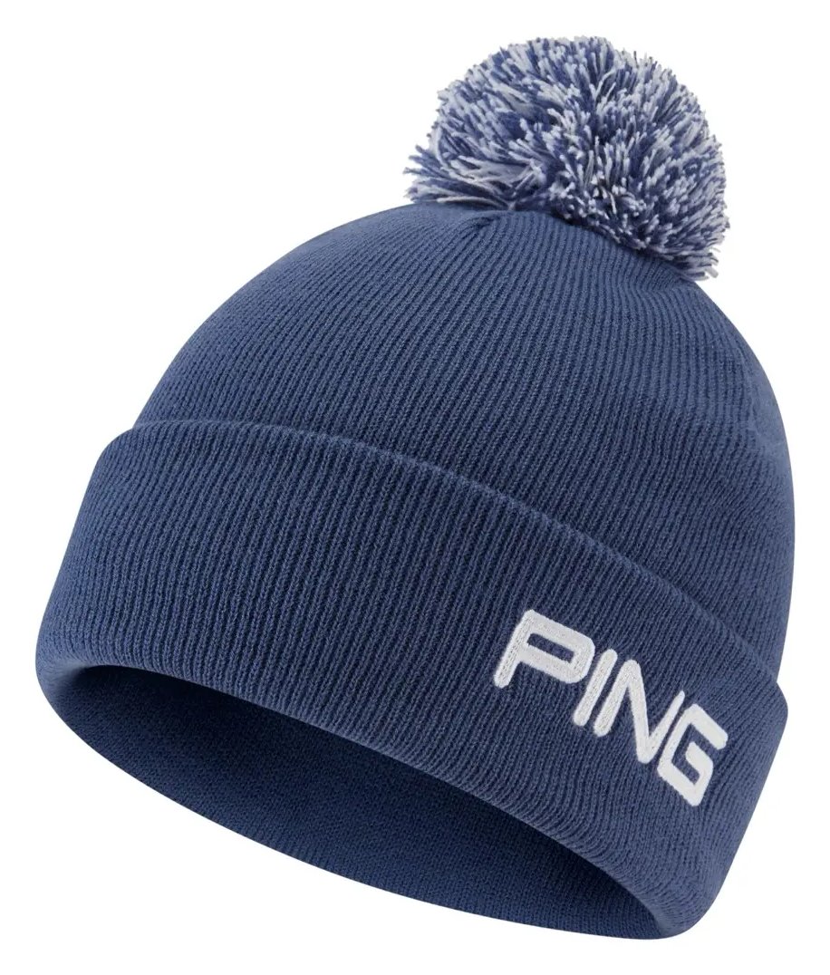 PING Cresting Knit herr vintermössa, djupblå