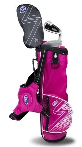 U.S. Kids Golf UL7-39 (99cm) W30 3-Club junior golfset, grafit, rosa