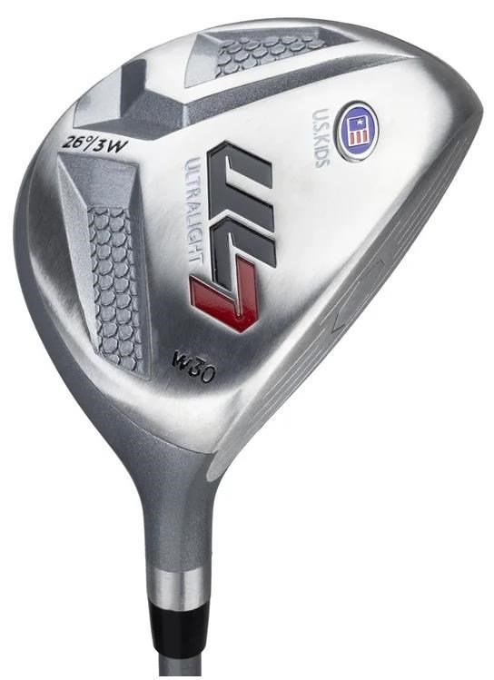 U.S. Kids Golf UL7-39 (99cm) W30 3-Club junior golfset, grafit, rosa