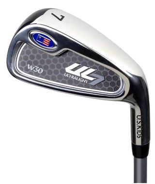 U.S. Kids Golf UL7-39 (99cm) W30 3-Club junior golfset, grafit, rosa