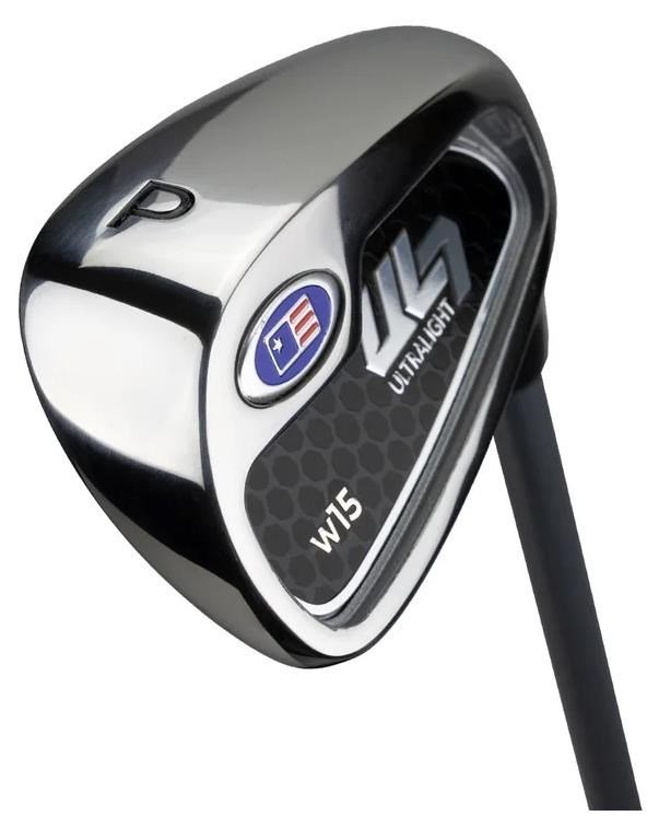 U.S. Kids Golf UL7-54 (137cm) W15 junior golfset, grafit, stand bag, navy