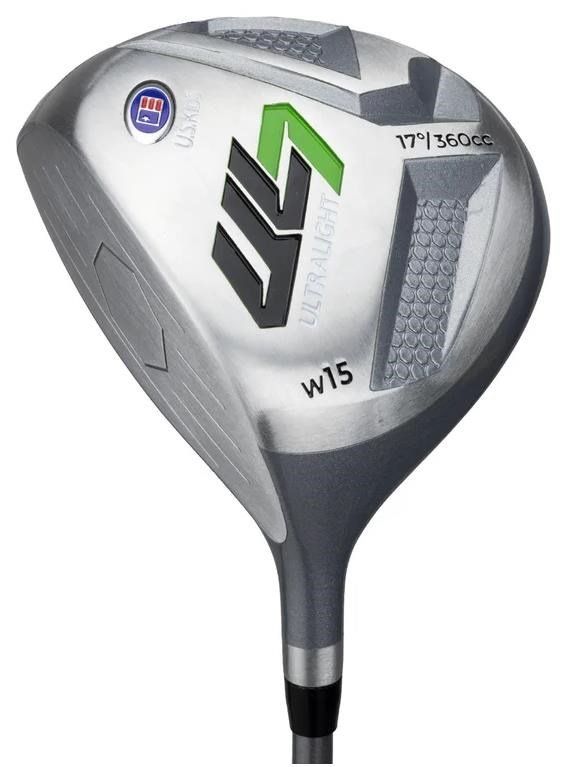U.S. Kids Golf UL7-57 (145cm) W15 junior driver, 17°