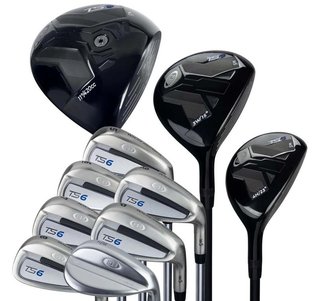 U.S. Kids Golf TS6-63 10-Club junior golfset, grafit