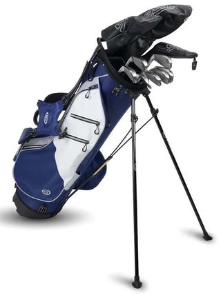 U.S. Kids Golf TS6-66 (167+cm) 10-Club junior golfset, grafit, +stand bag, navy/white/grey