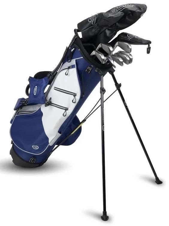 U.S. Kids Golf TS6-66 (167+cm) 10-Club junior golfset, grafit, +stand bag, navy/white/grey