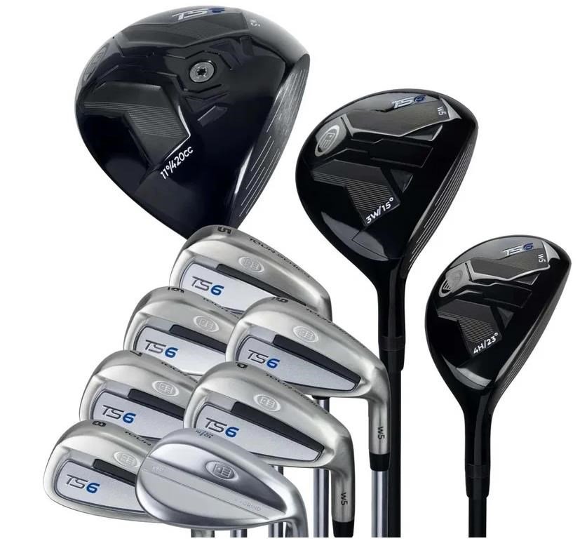 U.S. Kids Golf TS6-66 (167+cm) 10-Club junior golfset, grafit, +stand bag, navy/white/grey