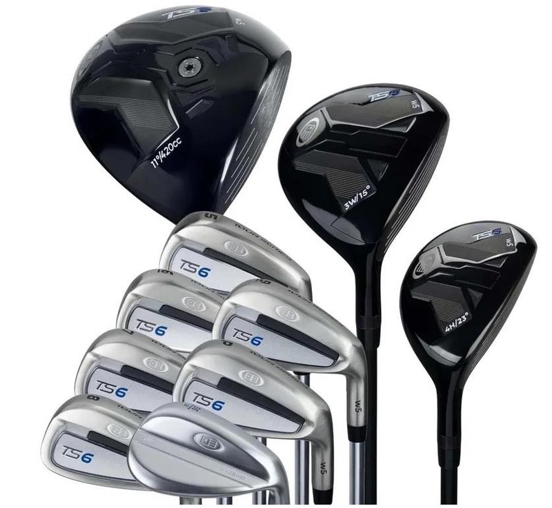 U.S. Kids Golf TS6-66 (167+cm) 10-Club junior golfset, grafit, +stand bag, navy/white/grey