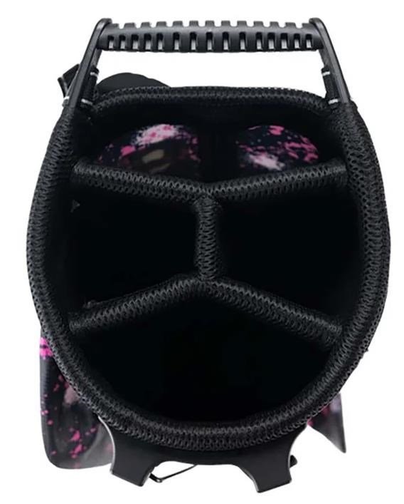 U.S. Kids Golf TS6-54 stand bag, Pink Paint Splatter