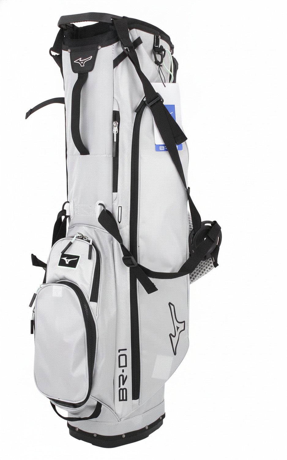 Mizuno BR-D1 stand bag, ljusgrå