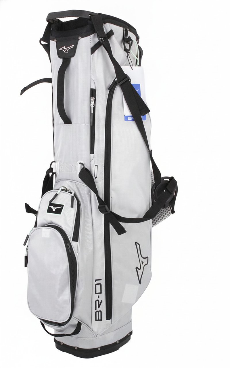 Mizuno BR-D1 stand bag, ljusgrå