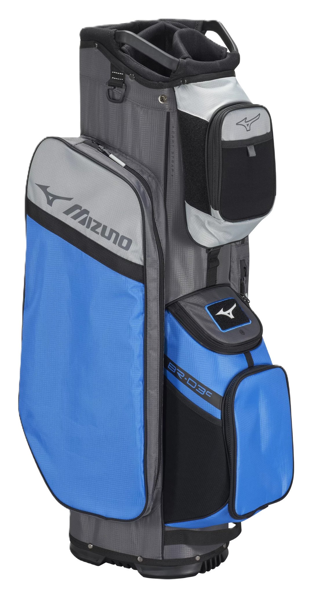 Mizuno BR-D3 cart bag, brilliant blå/grå